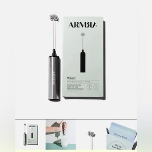 ARMRA Whirl Stainless Steel Frother